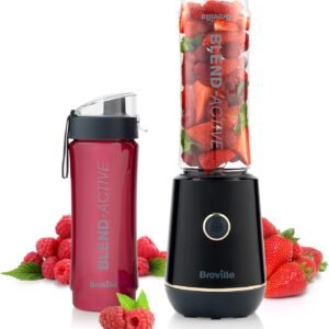 Alternative view of Breville Blend Active Personal Blender & Smoothie Maker | 350W | 2 Portable Blend Active Bottles (600ml) | Leak Proof Lids