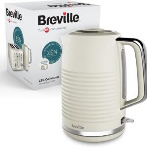 Breville Zen Cream Electric Kettle | 1.7L | 3kW Fast Boil