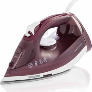 Breville SuperSteam Steam Iron | 2400W | Ceramic Soleplate | 180g Steam Shot | 300ml Water Tank