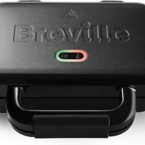 Breville Ultimate Deep Fill Toastie Maker | 2 Slice Sandwich Toaster | Removable Non-Stick Plates | Stainless Steel